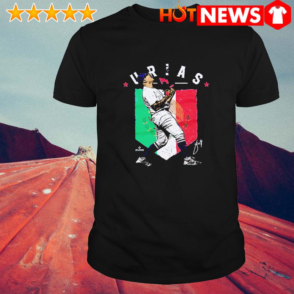 Official Los Angeles Dodgers Julio Urias Mexican flag shirt