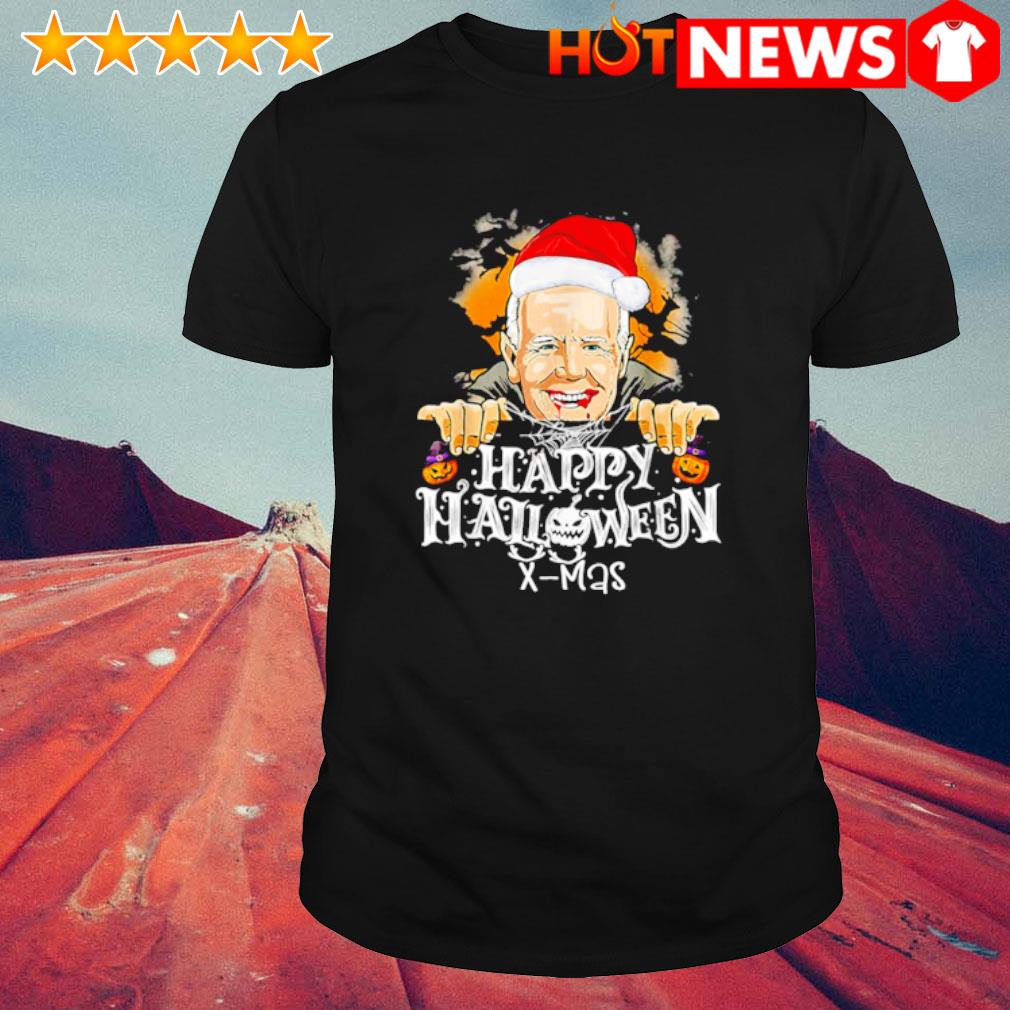 Joe Biden happy Christmas for Halloween X-Max shirt