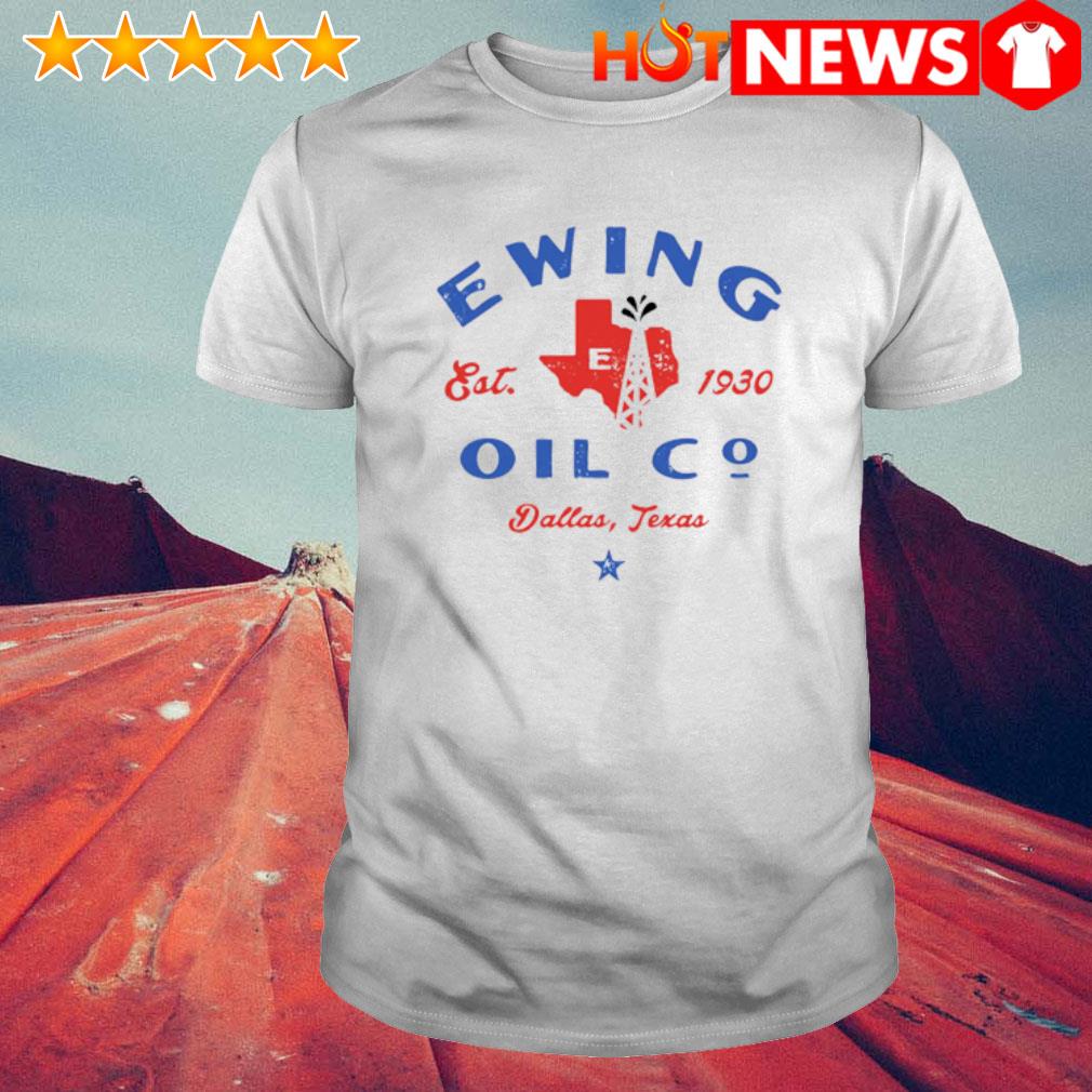Top ewing Oil Co Dallas, Texas shirt