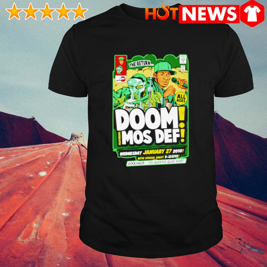 The Mos Def Mf Doom Rapper Shirt