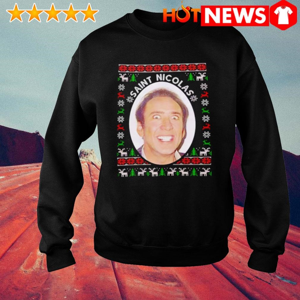Awesome Nicholas Cage Christmas sweater