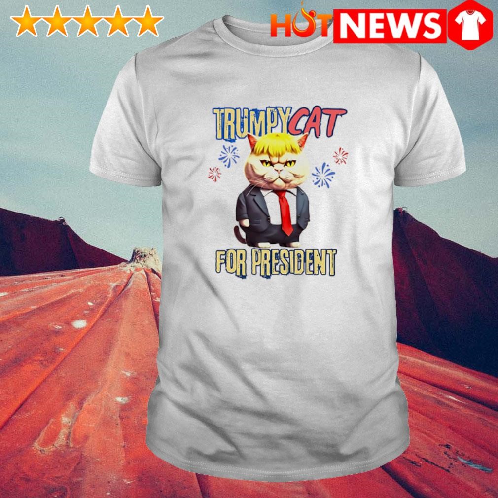 Awesome Trump Cat TrumpyCat for President shirt