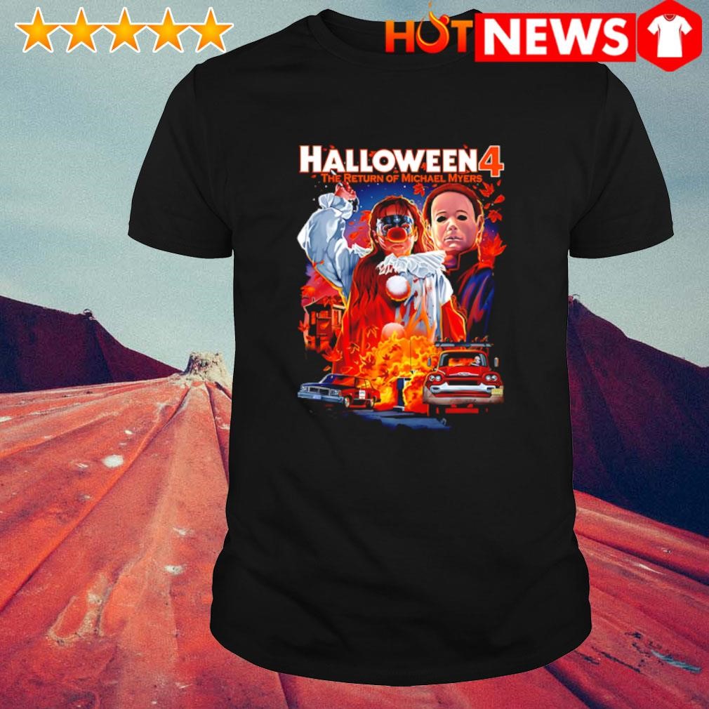 Official Halloween 4 The Return of Michael Myers shirt