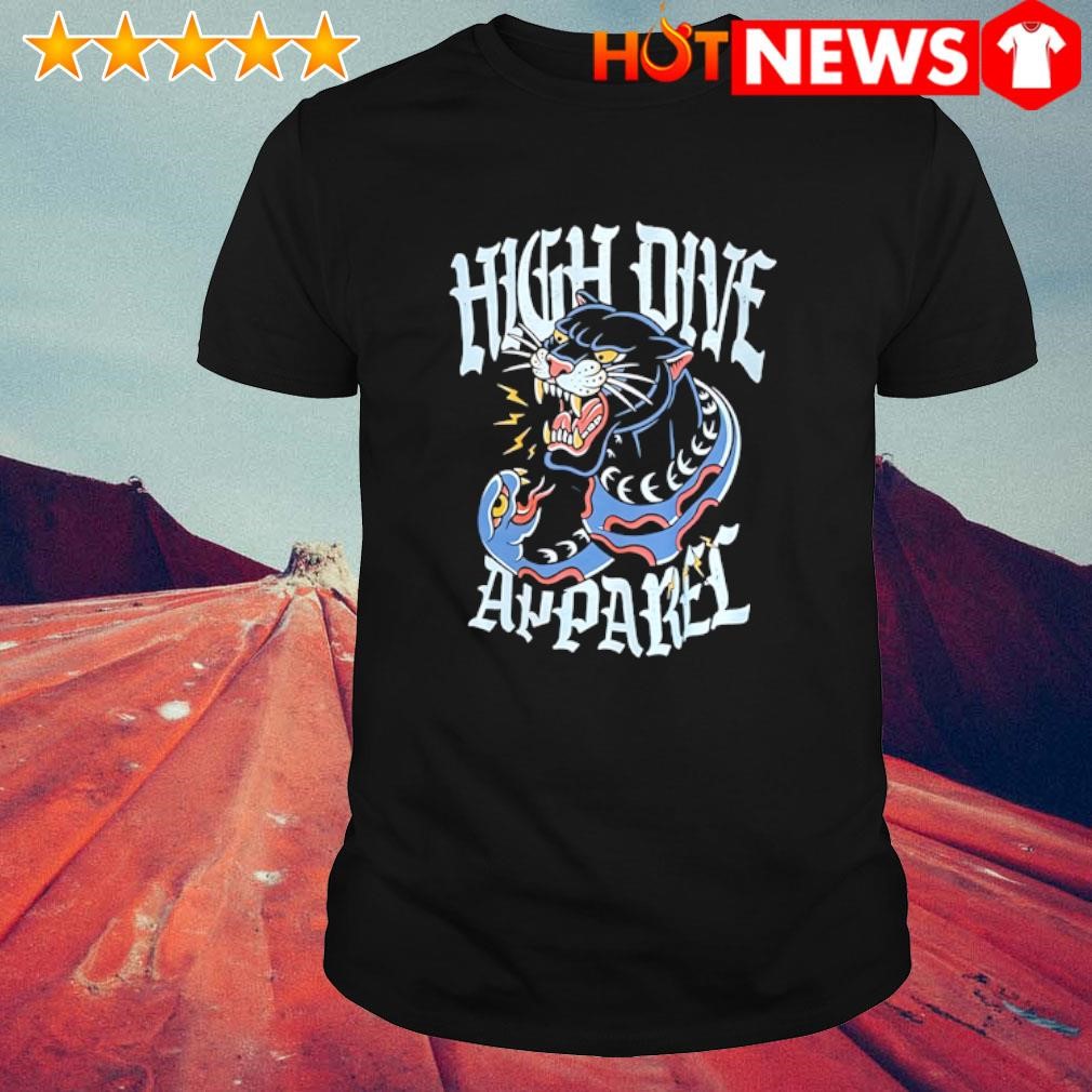 Original Panther and Snake High Dive Apparel shirt