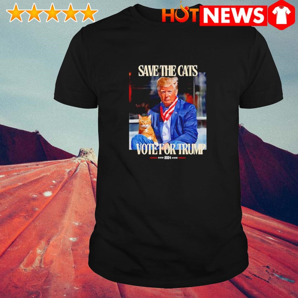 Premium Save the cats vote for Trump 2024 shirt